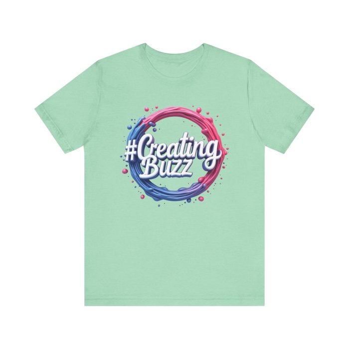 #Creating Buzz Unisex Jersey Tee - Stylish & Vibrant Design for Creative Enthusiasts