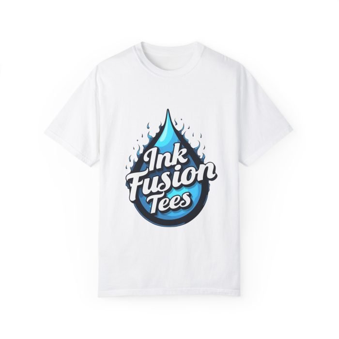 Ink Fusion Unisex Garment-Dyed T-Shirt - Vibrant Graphic Tee for Creative Souls