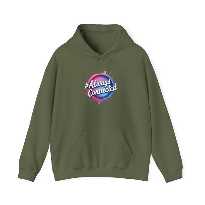 #Always Connected Hoodie - Unisex Heavy Blend Sweatshirt - Perfect Gift for Friends & Family - Image 12