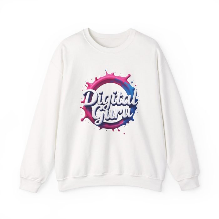 #Digital Guru Unisex Crewneck Sweatshirt - Cozy and Stylish for Creative Minds - Image 6