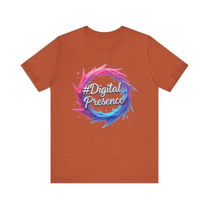 #DigitalPresence Unisex Short Sleeve Tee - Trendy & Comfortable Graphic T-Shirt - Image 17