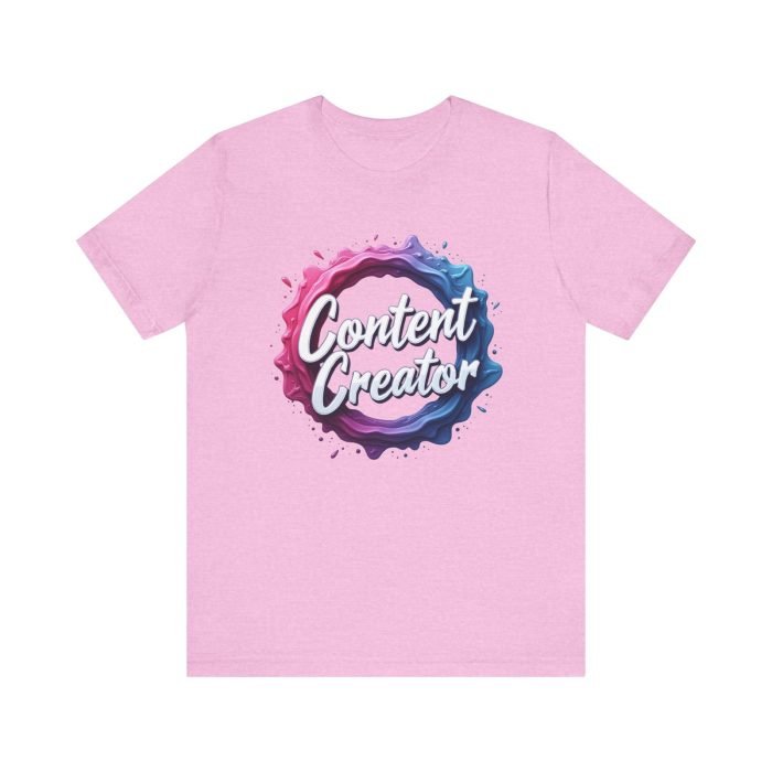 #Content Creator Unisex Tee - Stylish Graphic Shirt for Creators & Influencers - Image 27