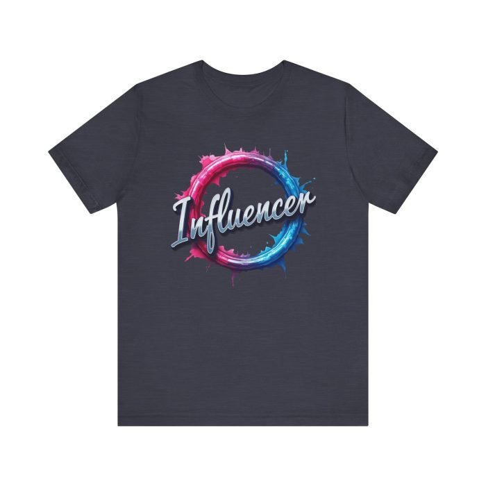 #Influencer Short Sleeve Tee - Perfect for Creators & Trendsetters - Image 27
