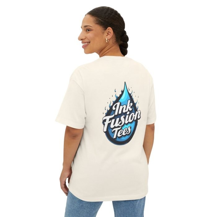 Unisex Oversized Boxy Tee - Trendy Graphic Tee with Ink Fusion Design - Image 16