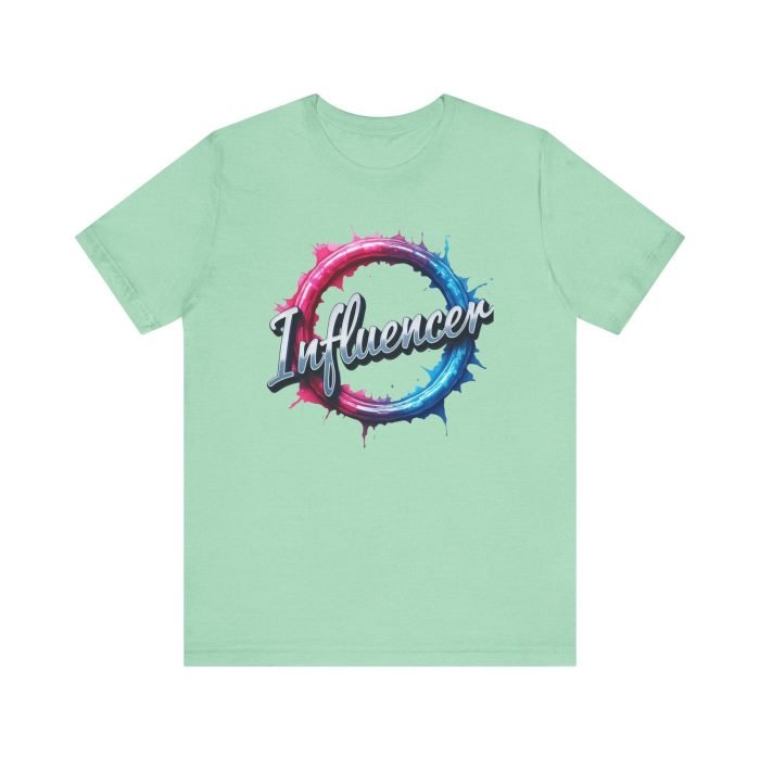 #Influencer Short Sleeve Tee - Perfect for Creators & Trendsetters - Image 19