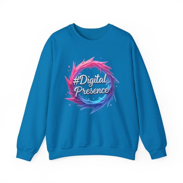 #DigitalPresence Unisex Heavy Blend™ Crewneck Sweatshirt - Stylish Comfort for Creative Minds - Image 20