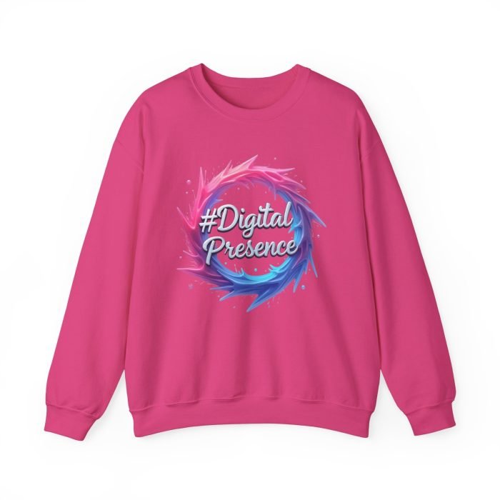 #DigitalPresence Unisex Heavy Blend™ Crewneck Sweatshirt - Stylish Comfort for Creative Minds - Image 24