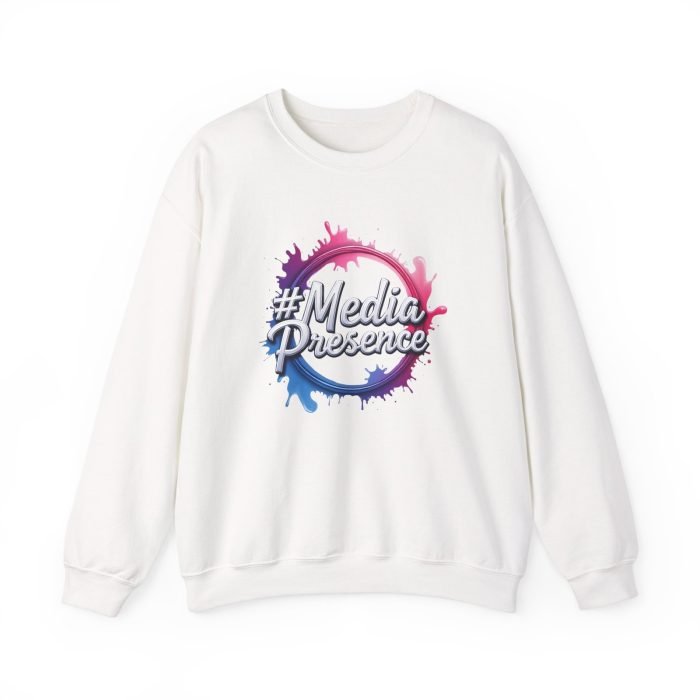 #MediaPresence Unisex Heavy Blend™ Crewneck Sweatshirt - Stylish Comfort for Content Creators - Image 6