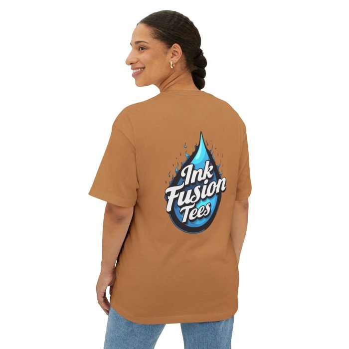 Unisex Oversized Boxy Tee - Trendy Graphic Tee with Ink Fusion Design - Image 20