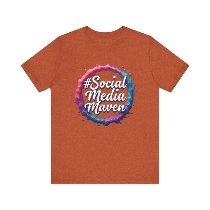 #SocialMediaMaven Unisex Jersey Tee - Perfect for Influencers & Creators