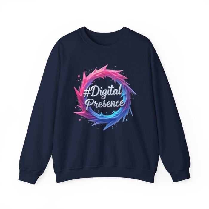 #DigitalPresence Unisex Heavy Blend™ Crewneck Sweatshirt - Stylish Comfort for Creative Minds - Image 22