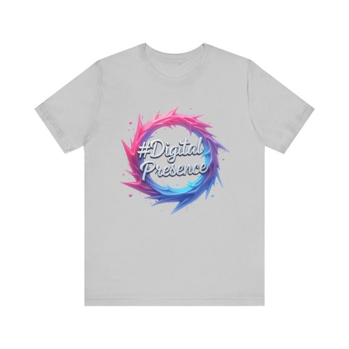 #DigitalPresence Unisex Short Sleeve Tee - Trendy & Comfortable Graphic T-Shirt - Image 9