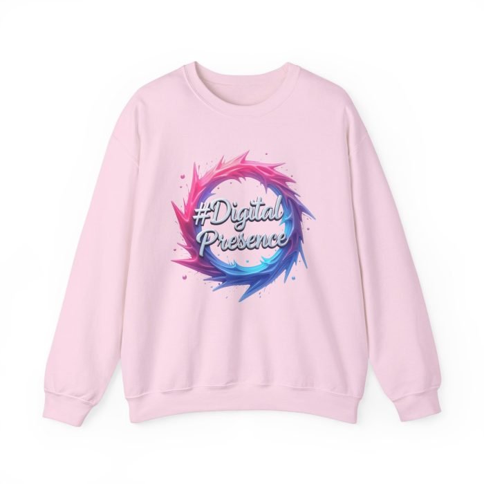 #DigitalPresence Unisex Heavy Blend™ Crewneck Sweatshirt - Stylish Comfort for Creative Minds