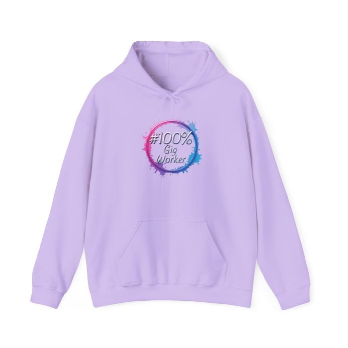 #100% Gig Worker Unisex Hoodie - Comfortable Heavy Blend Sweatshirt for Freelancers and Gig Economy Enthusiasts - Image 20