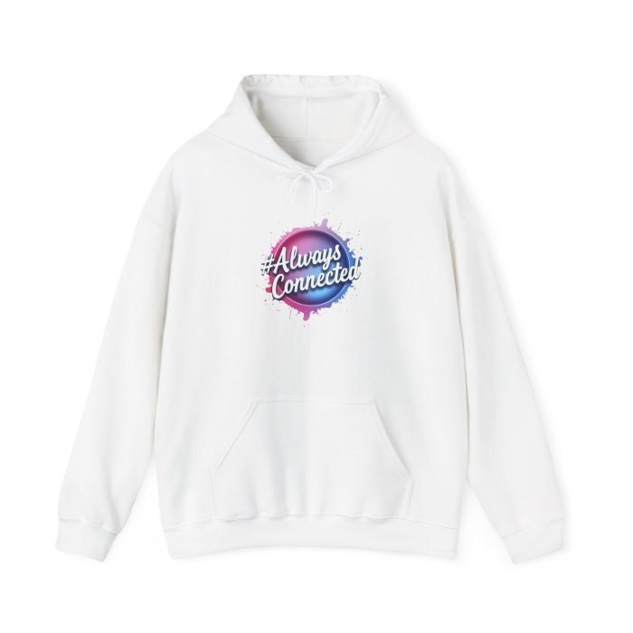 #Always Connected Hoodie - Unisex Heavy Blend Sweatshirt - Perfect Gift for Friends & Family - Image 6