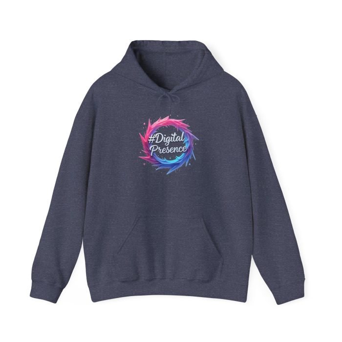 #Digital Presence Hoodie - Unisex Heavy Blend™ Sweatshirt - Image 16