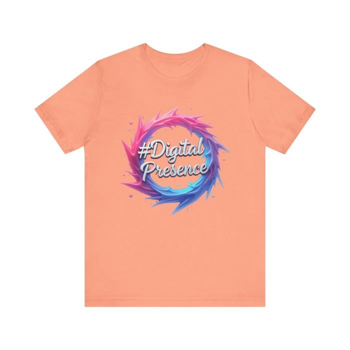 #DigitalPresence Unisex Short Sleeve Tee - Trendy & Comfortable Graphic T-Shirt - Image 15