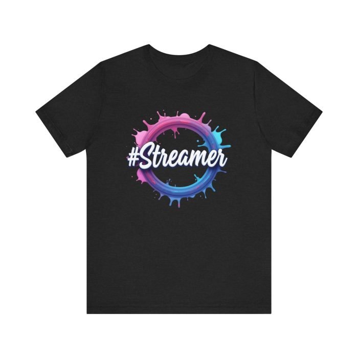 #Streamer Unisex Jersey Tee - Cool Casual Wear for Gamers & Creators - Image 11