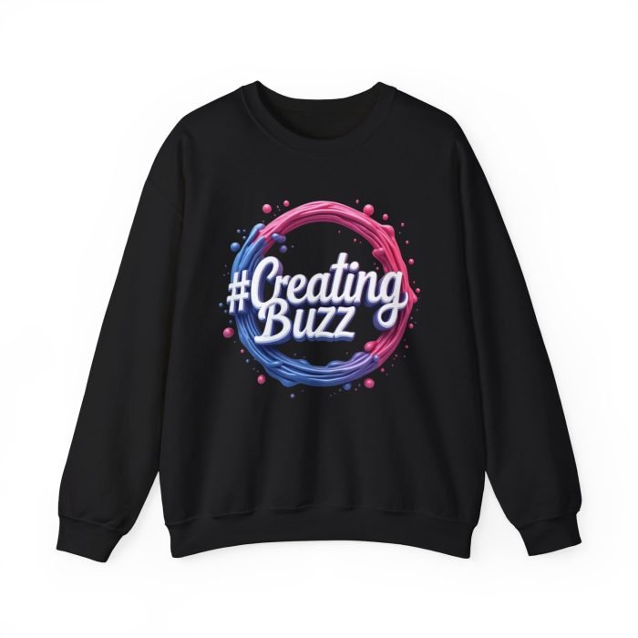 #Creating Buzz Crewneck Sweatshirt | Unisex Heavy Blend™ - Image 10