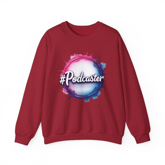 #Podcaster Unisex Heavy Blend™ Crewneck Sweatshirt - Perfect Gift for Podcast Lovers - Image 26