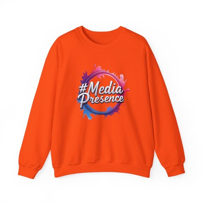 #MediaPresence Unisex Heavy Blend™ Crewneck Sweatshirt - Stylish Comfort for Content Creators - Image 10