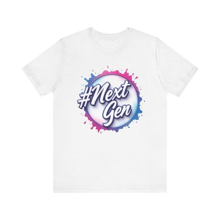 #NextGen Unisex Jersey Tee - Youthful Vibe for Everyday Comfort - Image 7