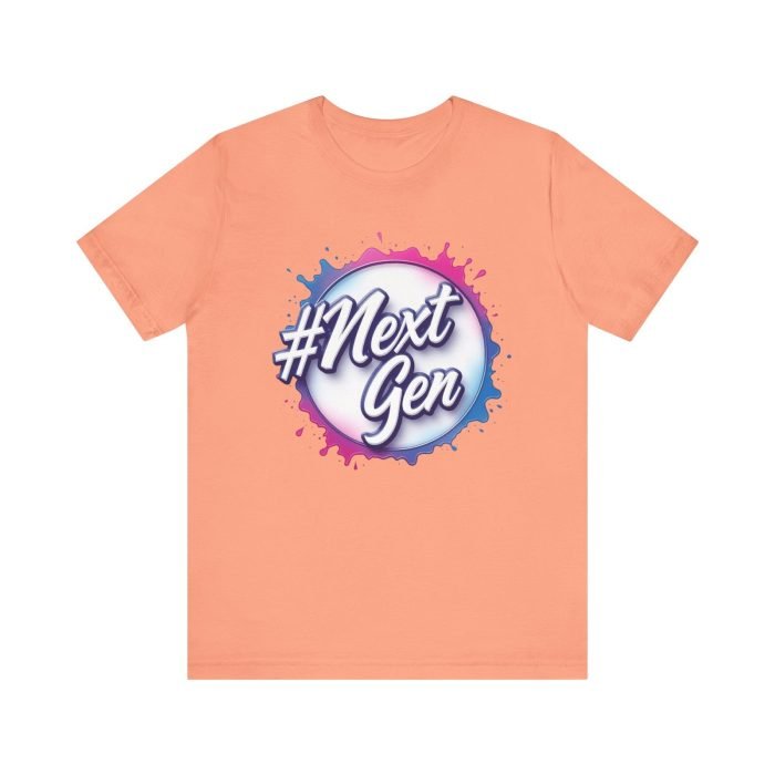 #NextGen Unisex Jersey Tee - Youthful Vibe for Everyday Comfort - Image 13