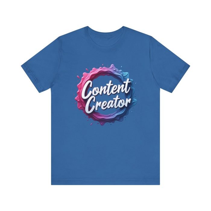 #Content Creator Unisex Tee - Stylish Graphic Shirt for Creators & Influencers - Image 21