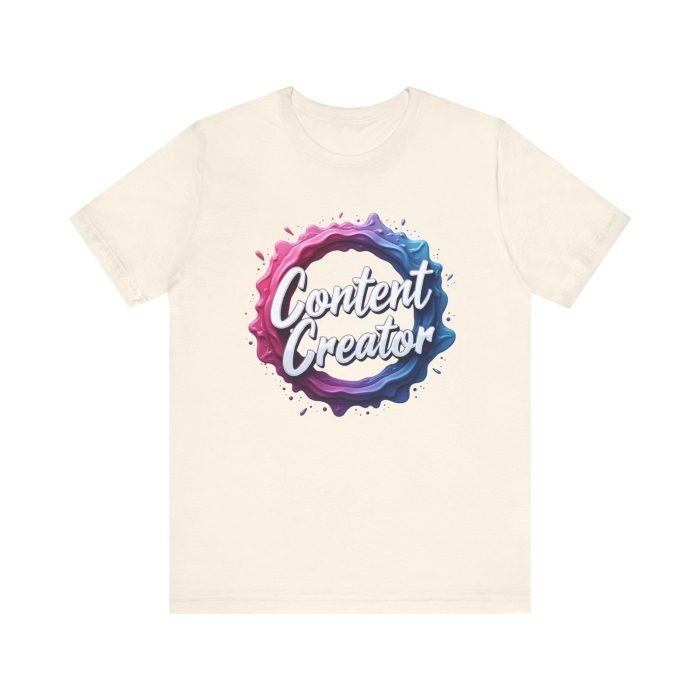 #Content Creator Unisex Tee - Stylish Graphic Shirt for Creators & Influencers - Image 13