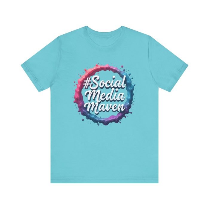 #SocialMediaMaven Unisex Jersey Tee - Perfect for Influencers & Creators - Image 19