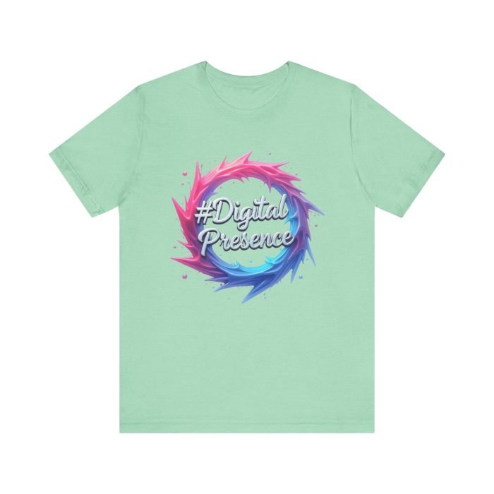 #DigitalPresence Unisex Short Sleeve Tee - Trendy & Comfortable Graphic T-Shirt - Image 19