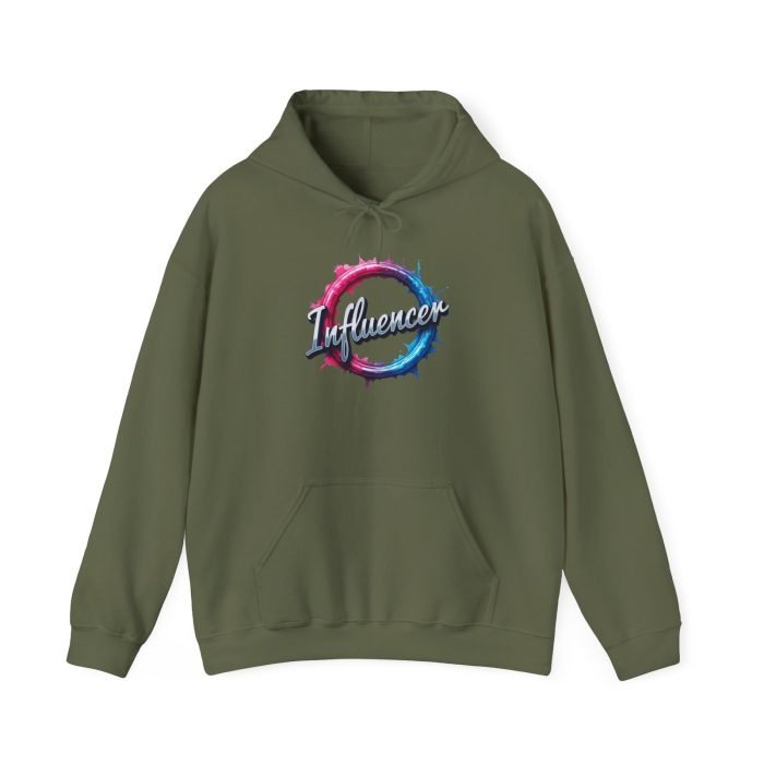 #Influencer Themed Unisex Heavy Blend Hoodie - Image 14