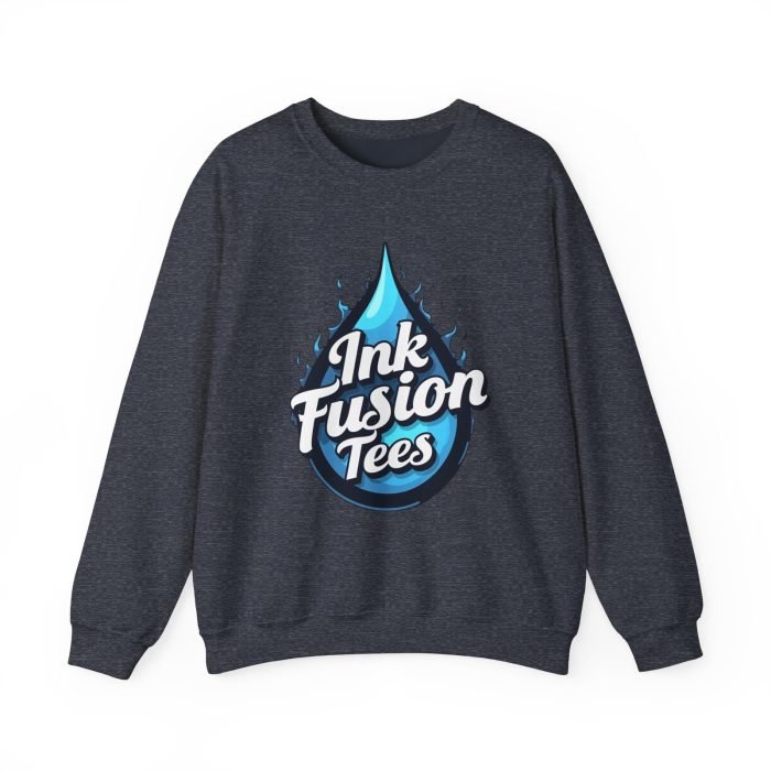 Ink Fusion Logo Crewneck Sweatshirt - Comfortable Unisex Style - Image 16