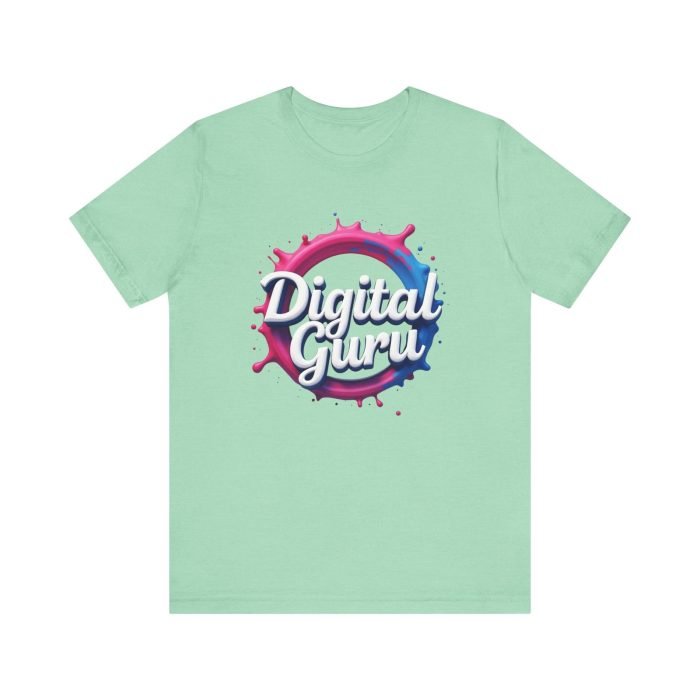 #Digital Guru Unisex Jersey Tee - Creative, Casual Style for Tech Enthusiasts - Image 19