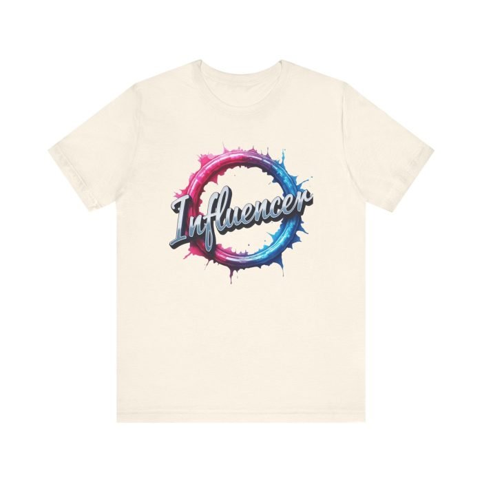 #Influencer Short Sleeve Tee - Perfect for Creators & Trendsetters - Image 13