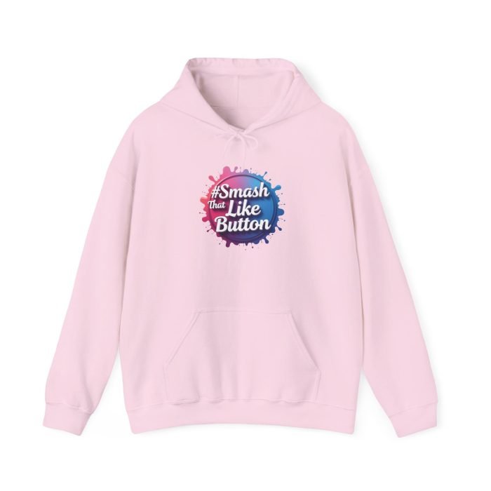 #Smash That Like Button Hoodie - Unisex Heavy Blend Sweatshirt for Social Media Lovers - Image 22