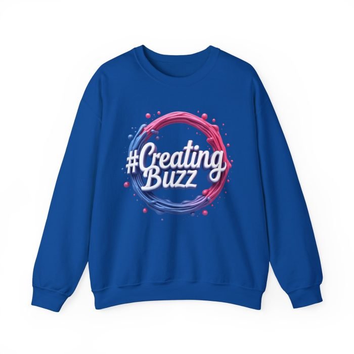 #Creating Buzz Crewneck Sweatshirt | Unisex Heavy Blend™ - Image 20