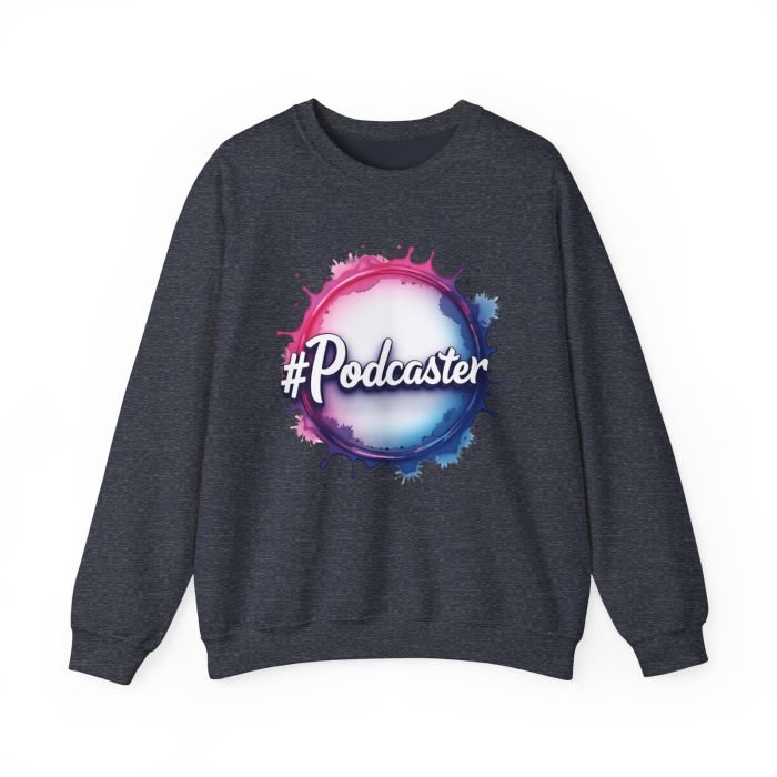 #Podcaster Unisex Heavy Blend™ Crewneck Sweatshirt - Perfect Gift for Podcast Lovers - Image 16