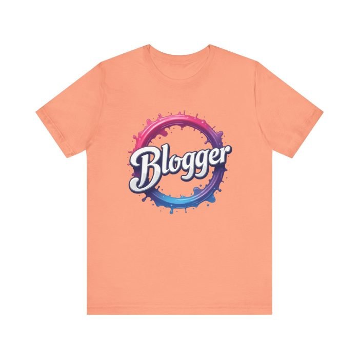 #Blogger Graphic Tee | Unisex Jersey Short Sleeve Shirt - Image 13