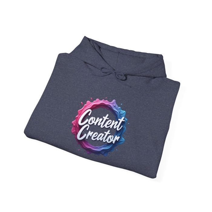 #Content Creator Hoodie - Unisex Heavy Blend Sweatshirt - Image 3