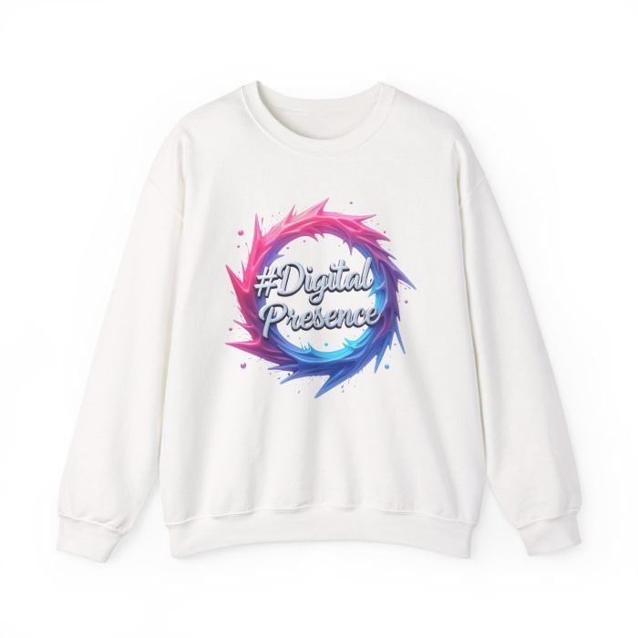 #DigitalPresence Unisex Heavy Blend™ Crewneck Sweatshirt - Stylish Comfort for Creative Minds - Image 6