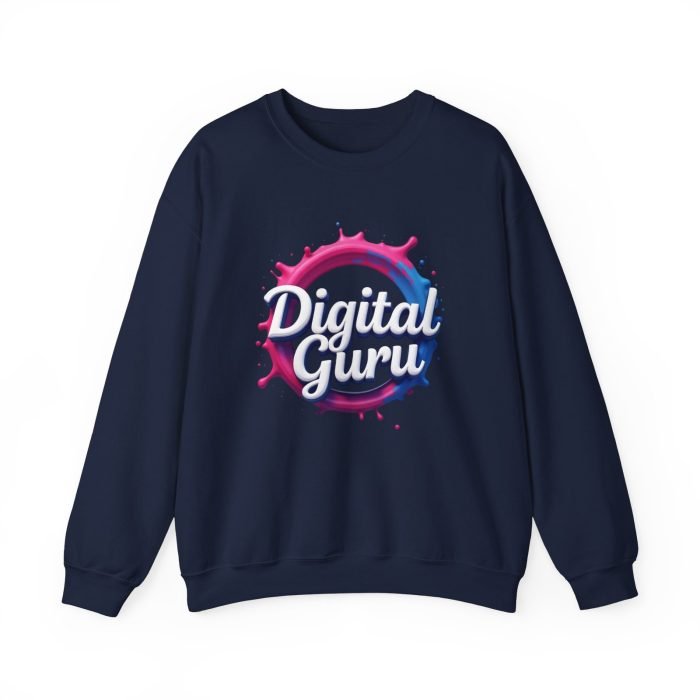 #Digital Guru Unisex Crewneck Sweatshirt - Cozy and Stylish for Creative Minds