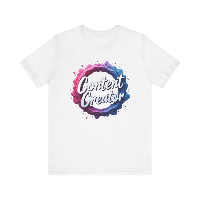 #Content Creator Unisex Tee - Stylish Graphic Shirt for Creators & Influencers - Image 7