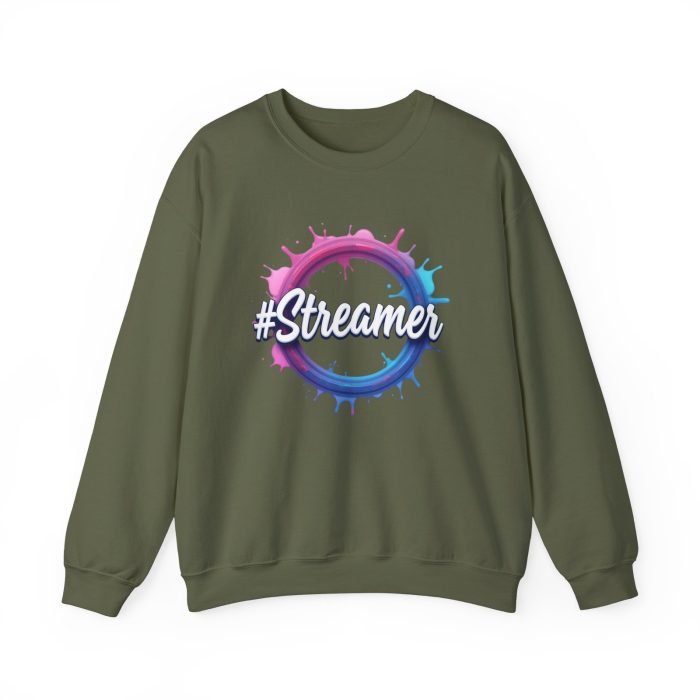 #Streamer Crewneck Sweatshirt for Gamers - Image 14