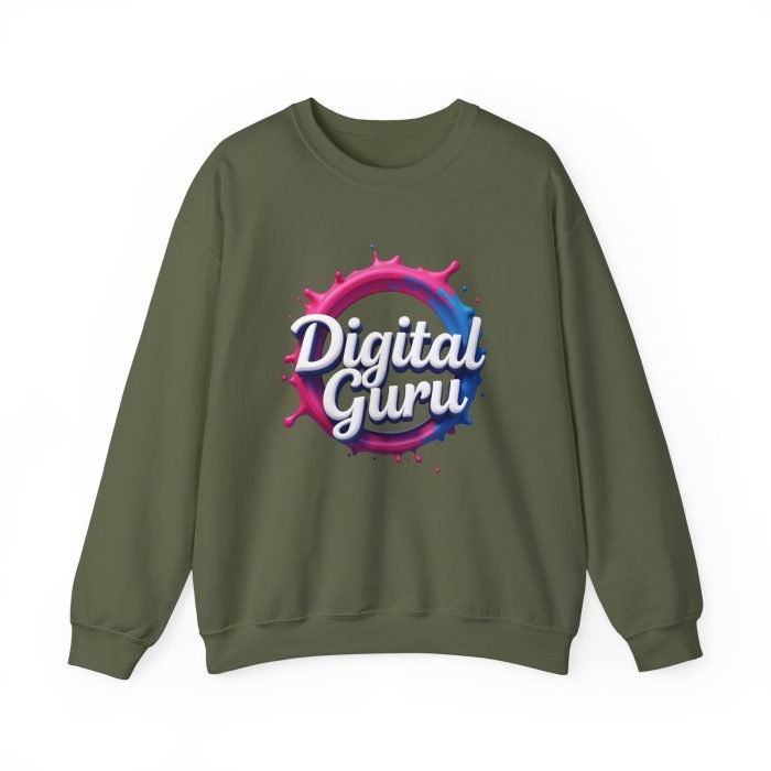 #Digital Guru Unisex Crewneck Sweatshirt - Cozy and Stylish for Creative Minds - Image 14