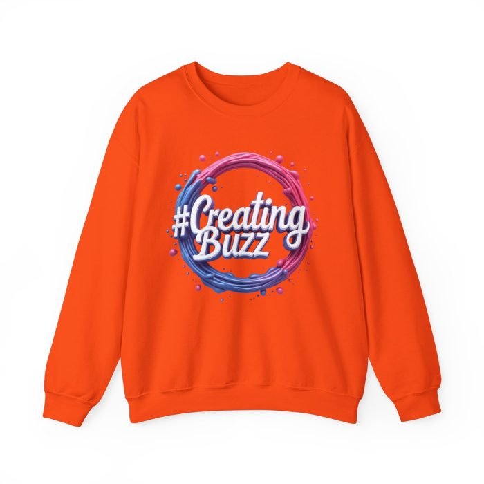 #Creating Buzz Crewneck Sweatshirt | Unisex Heavy Blend™ - Image 12