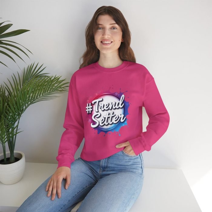 #TrendSetter Unisex Heavy Blend Crewneck Sweatshirt - Image 4