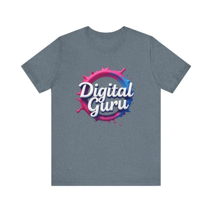 #Digital Guru Unisex Jersey Tee - Creative, Casual Style for Tech Enthusiasts - Image 23
