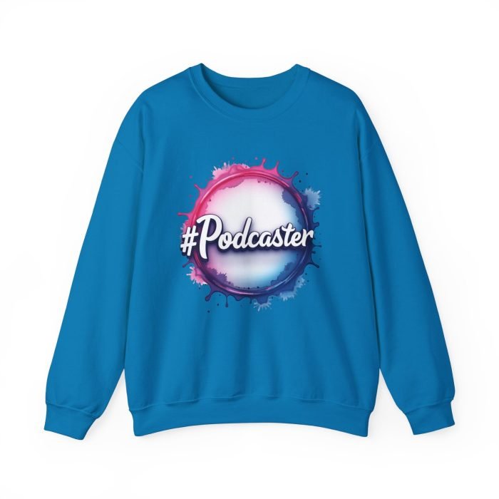 #Podcaster Unisex Heavy Blend™ Crewneck Sweatshirt - Perfect Gift for Podcast Lovers - Image 18