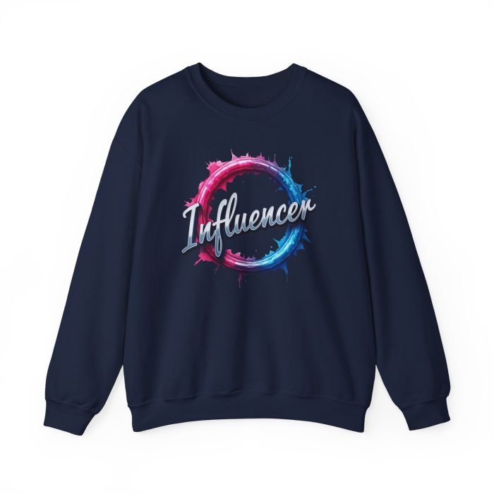 #Influencer Crewneck Sweatshirt | Trendy Unisex Heavy Blend - Image 20